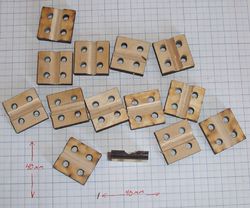 Processed Y Bar Clamps.