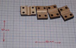 Processed PCB Bar Clamps.