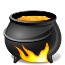 alt http://www.iconarchive.com/show/vista-halloween-icons-by-icons-land/Cauldron-icon.html