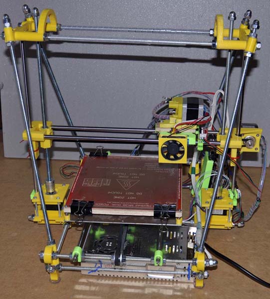 Pla Hardware I2 Kunststoffe Mendel I2 Prusa Reprap 3D Printer Frame 