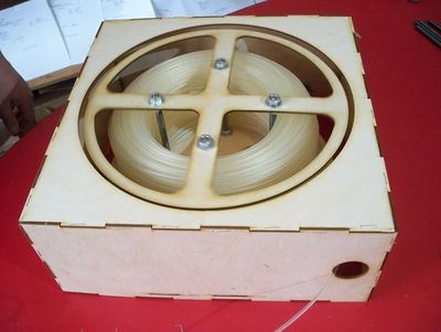 The TechZone Horizontal Filament Spool