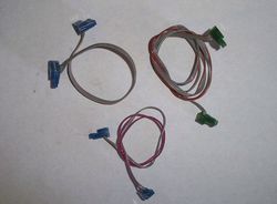 asiendo e cable de diez conectores