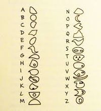 Calder alphabet