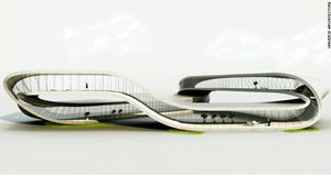 "Landscape House" design by architect Janjaap Ruijssenaars