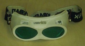Laser-goggles
