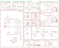 Extruder Controller 2.2 Schematic